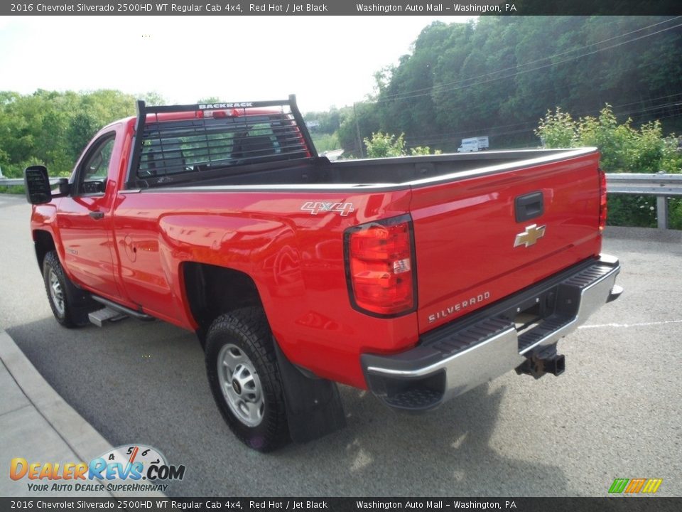 Red Hot 2016 Chevrolet Silverado 2500HD WT Regular Cab 4x4 Photo #14