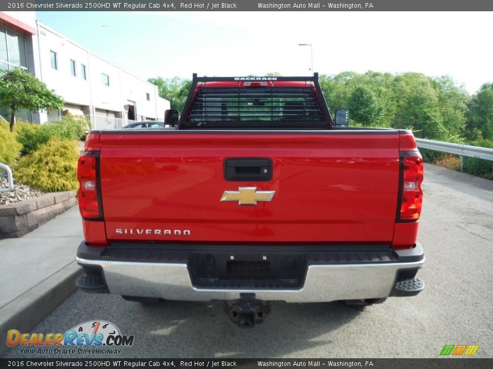 Red Hot 2016 Chevrolet Silverado 2500HD WT Regular Cab 4x4 Photo #15