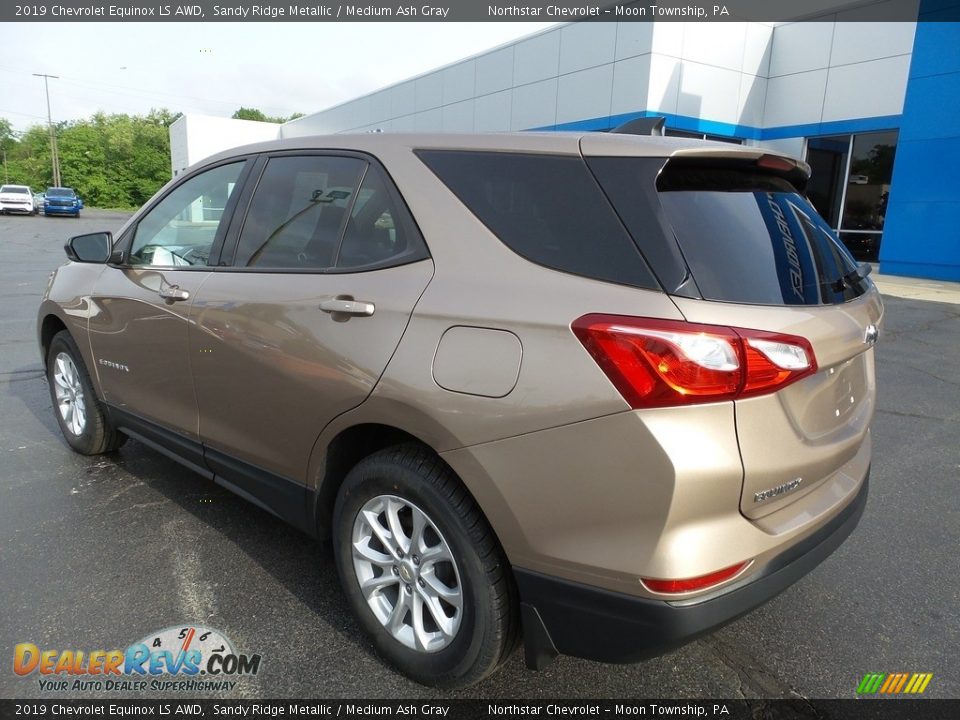 2019 Chevrolet Equinox LS AWD Sandy Ridge Metallic / Medium Ash Gray Photo #4