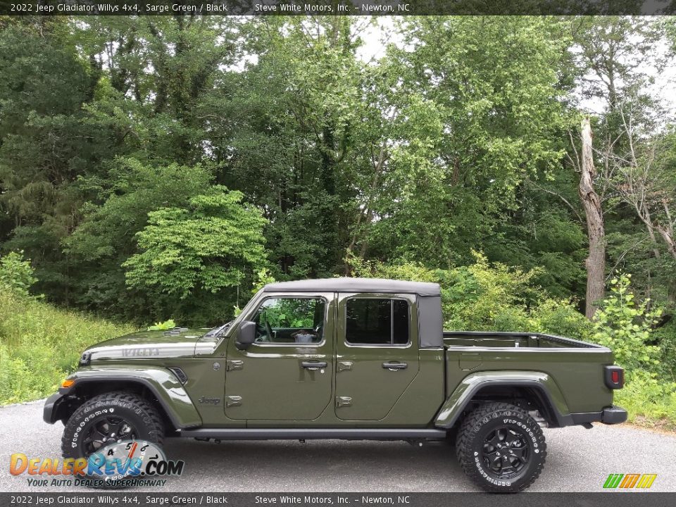 Sarge Green 2022 Jeep Gladiator Willys 4x4 Photo #1