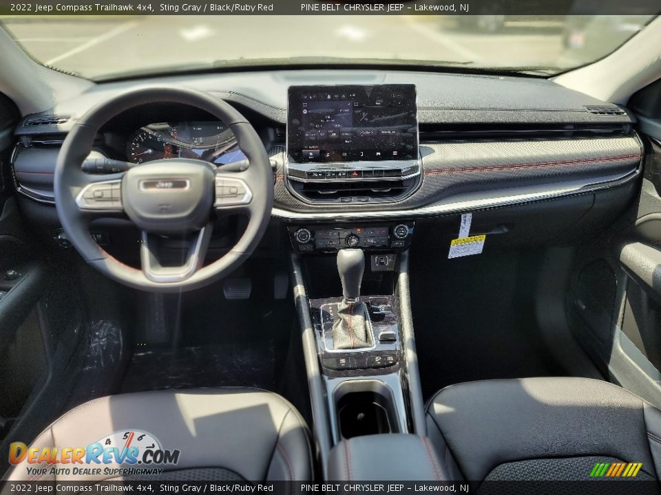 Dashboard of 2022 Jeep Compass Trailhawk 4x4 Photo #10