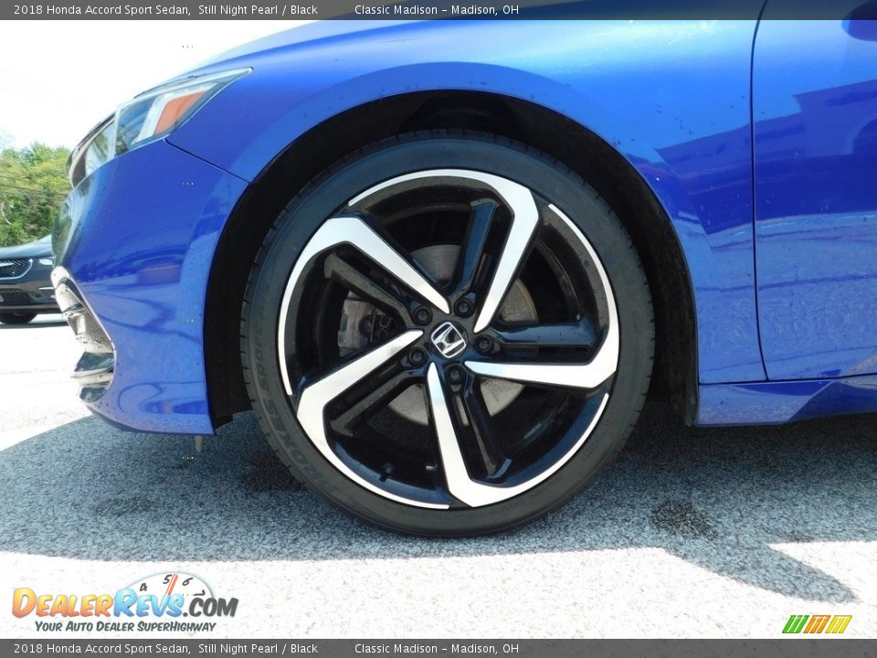 2018 Honda Accord Sport Sedan Still Night Pearl / Black Photo #5