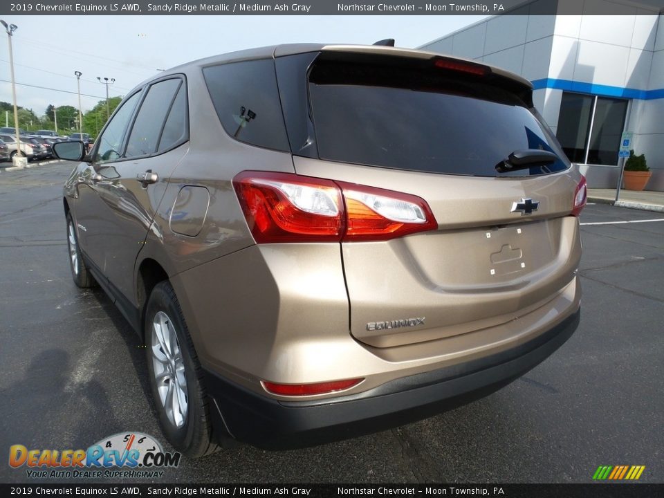 2019 Chevrolet Equinox LS AWD Sandy Ridge Metallic / Medium Ash Gray Photo #5
