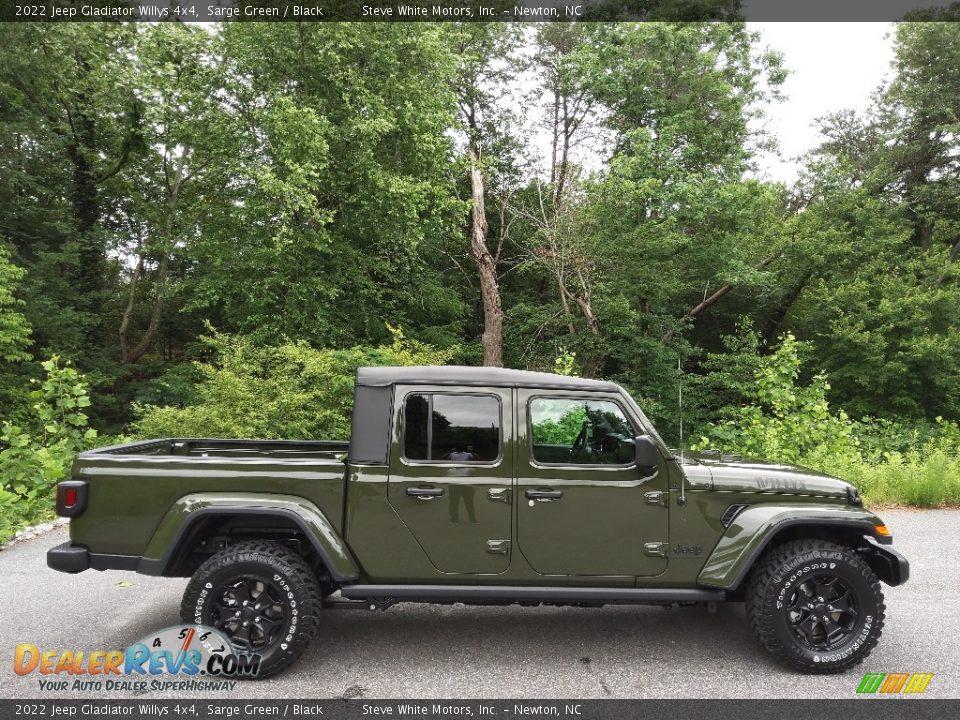 Sarge Green 2022 Jeep Gladiator Willys 4x4 Photo #5