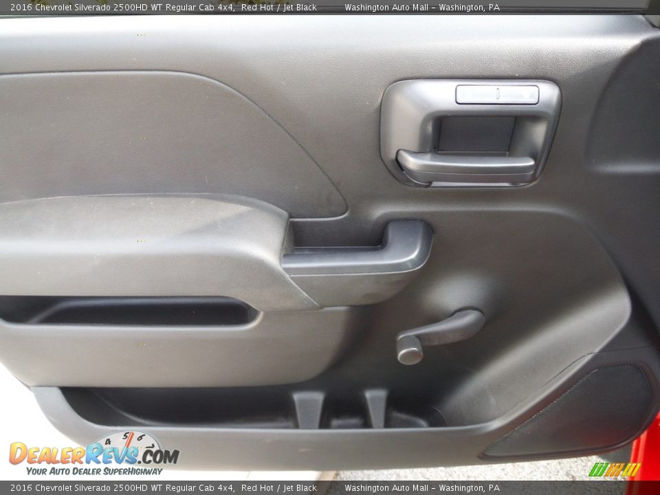 Door Panel of 2016 Chevrolet Silverado 2500HD WT Regular Cab 4x4 Photo #22