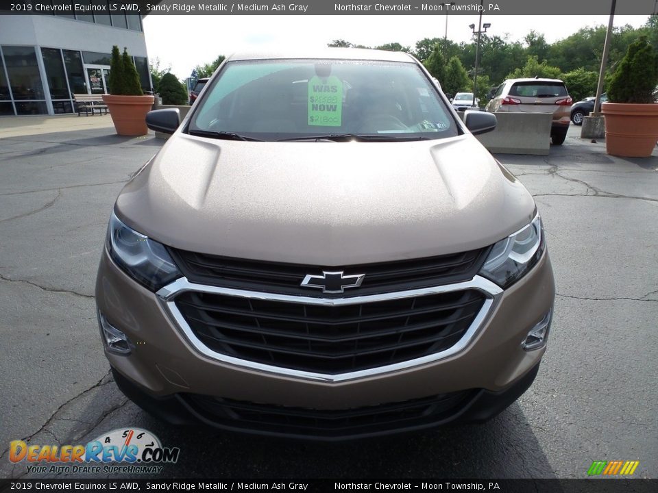 2019 Chevrolet Equinox LS AWD Sandy Ridge Metallic / Medium Ash Gray Photo #12