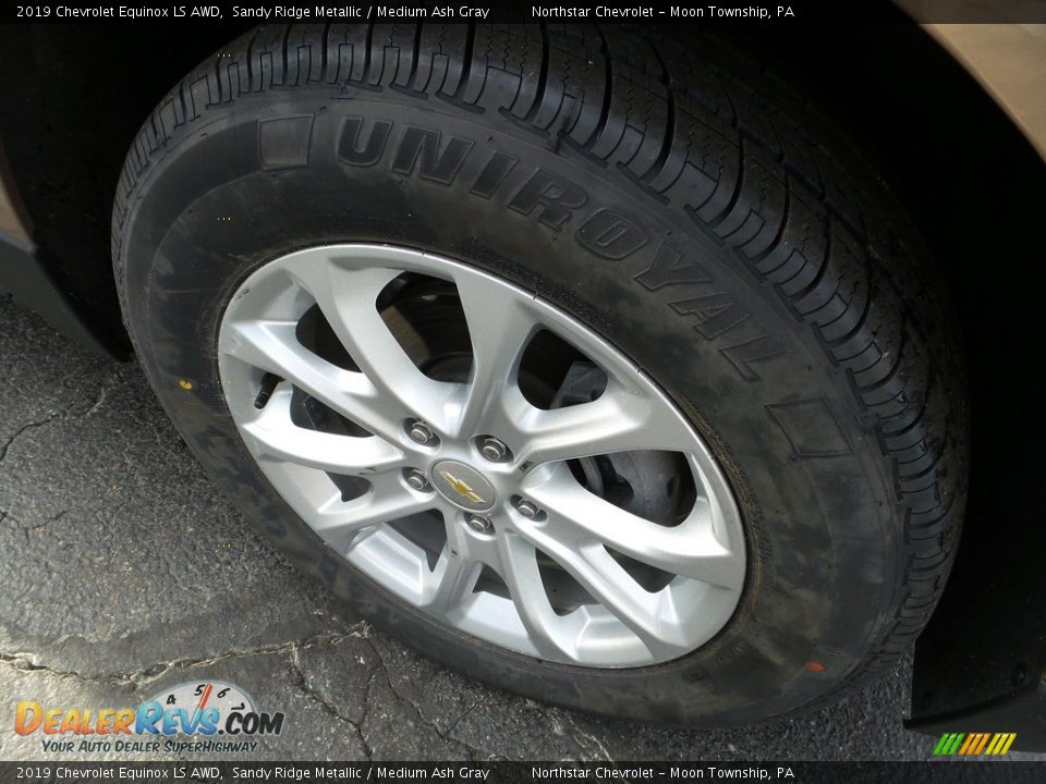 2019 Chevrolet Equinox LS AWD Sandy Ridge Metallic / Medium Ash Gray Photo #13