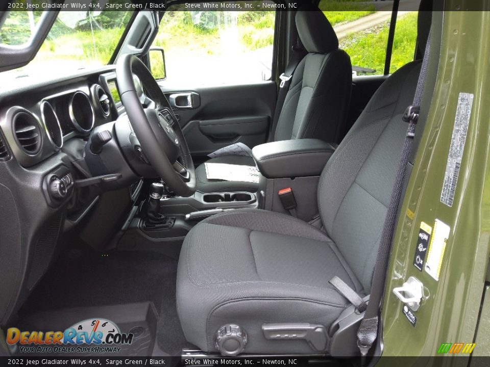 Front Seat of 2022 Jeep Gladiator Willys 4x4 Photo #9