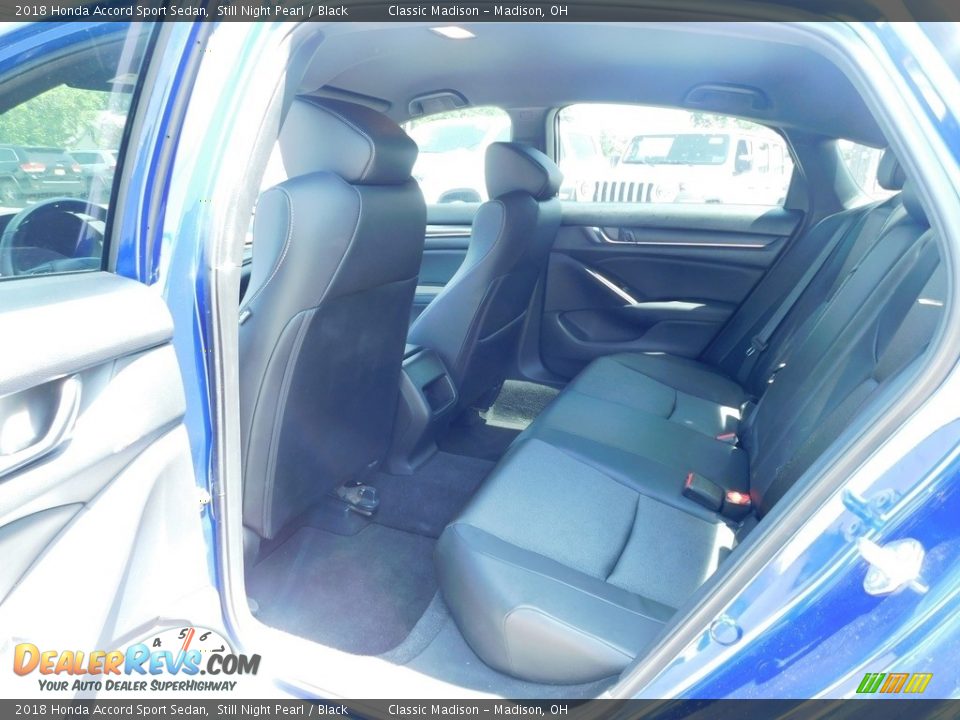 2018 Honda Accord Sport Sedan Still Night Pearl / Black Photo #14