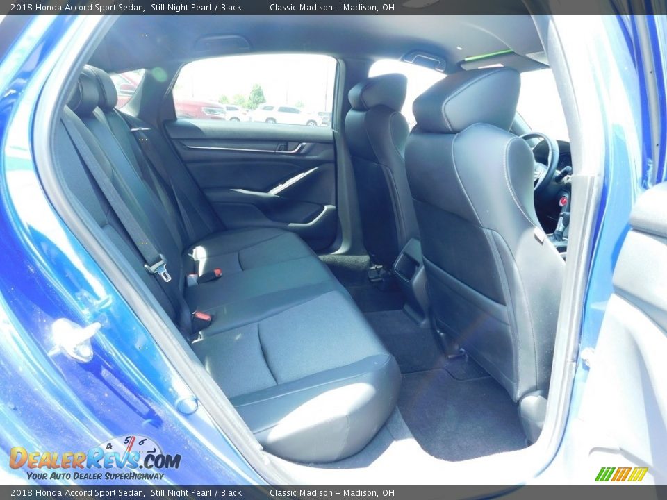 2018 Honda Accord Sport Sedan Still Night Pearl / Black Photo #15