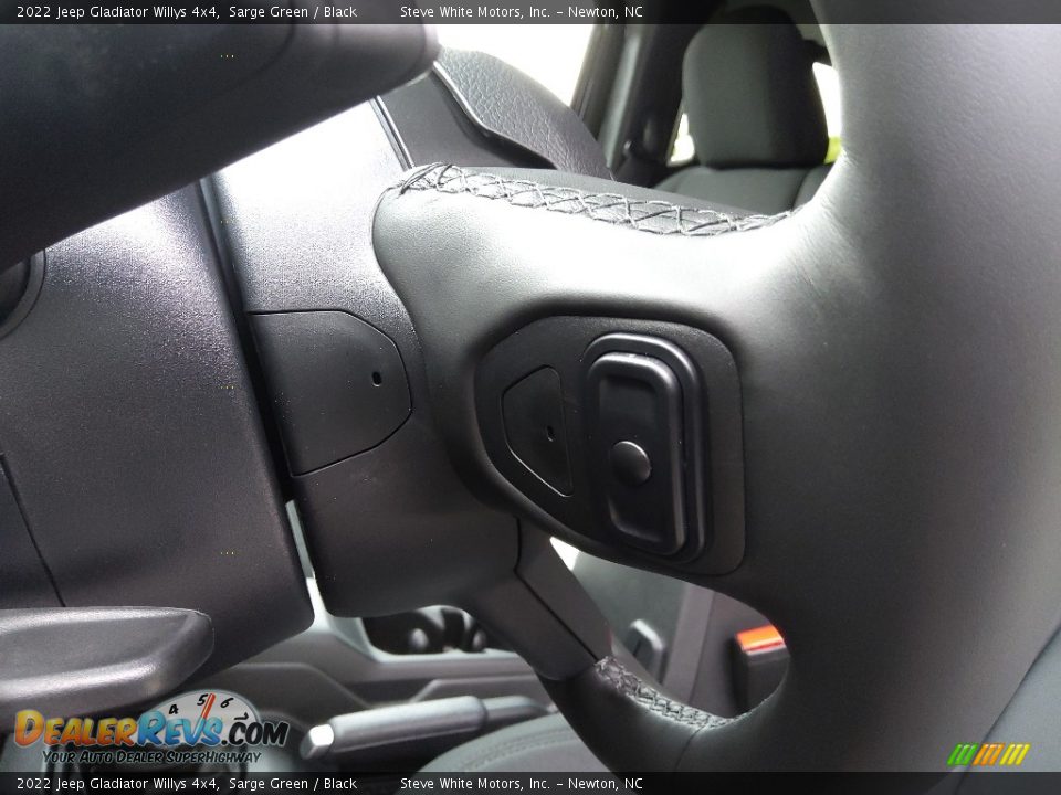 2022 Jeep Gladiator Willys 4x4 Sarge Green / Black Photo #11