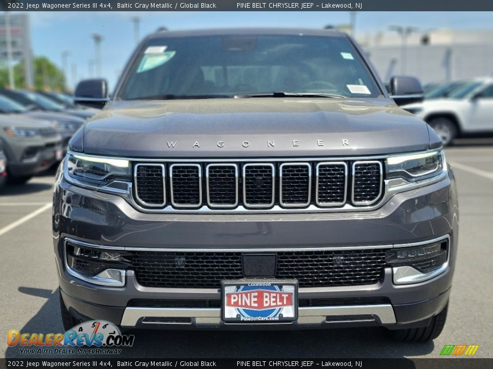 2022 Jeep Wagoneer Series III 4x4 Baltic Gray Metallic / Global Black Photo #2