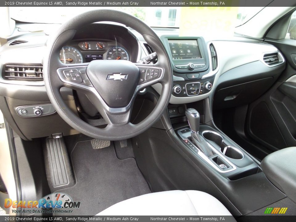 2019 Chevrolet Equinox LS AWD Sandy Ridge Metallic / Medium Ash Gray Photo #22