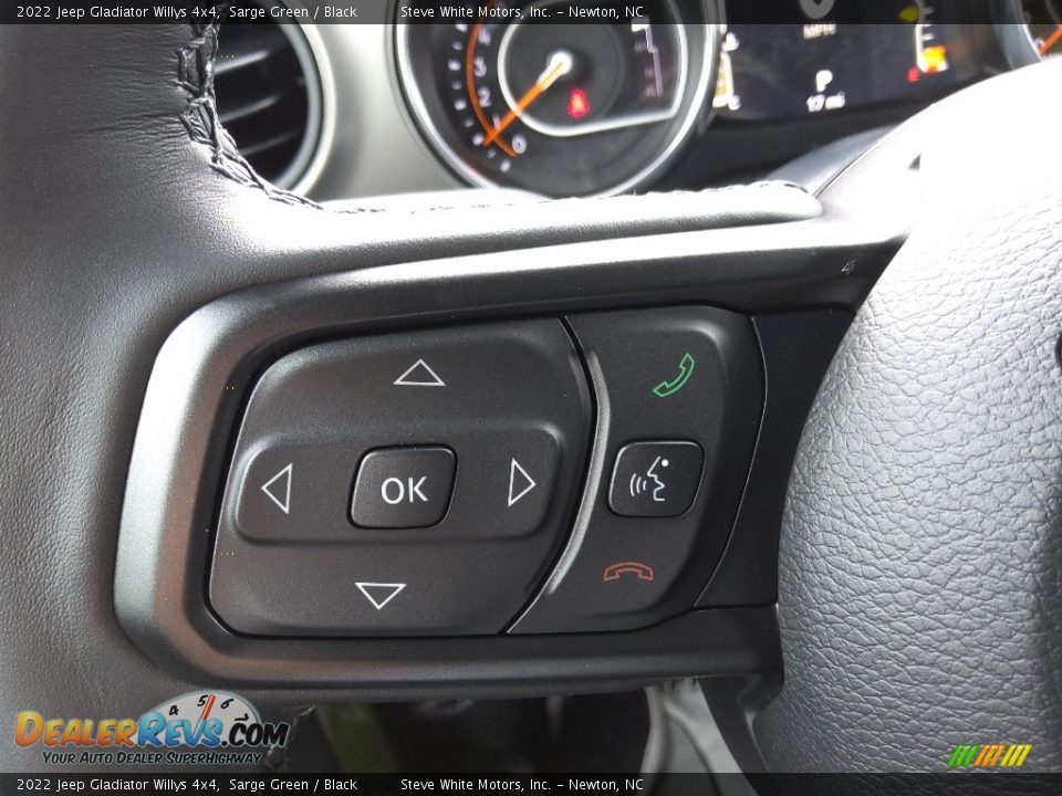 2022 Jeep Gladiator Willys 4x4 Steering Wheel Photo #17