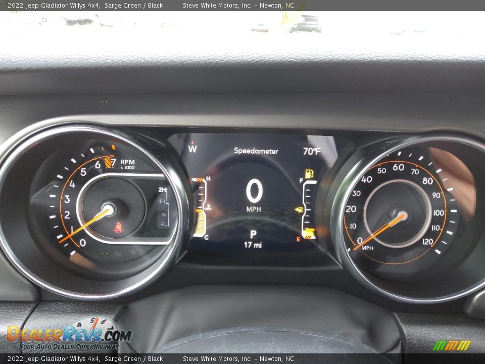 2022 Jeep Gladiator Willys 4x4 Gauges Photo #19