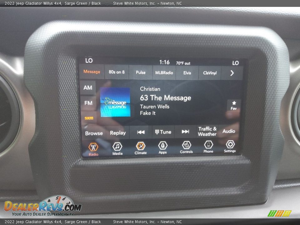 2022 Jeep Gladiator Willys 4x4 Sarge Green / Black Photo #20