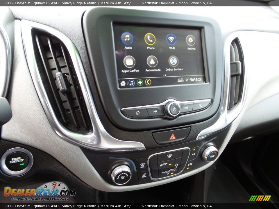 2019 Chevrolet Equinox LS AWD Sandy Ridge Metallic / Medium Ash Gray Photo #27