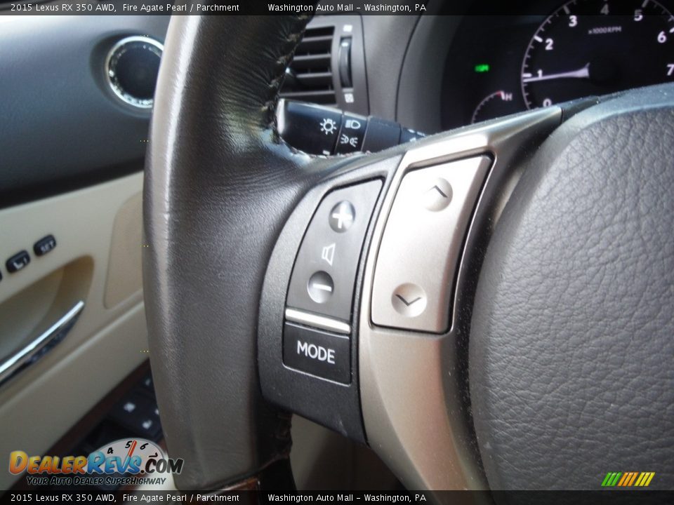 2015 Lexus RX 350 AWD Steering Wheel Photo #10