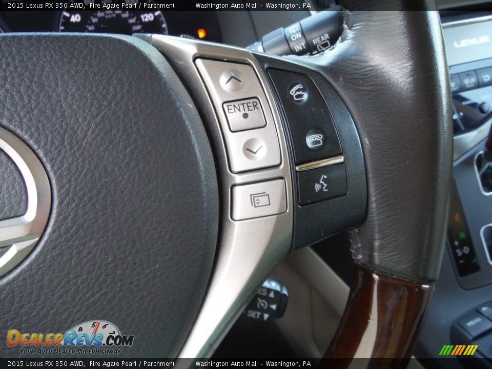 2015 Lexus RX 350 AWD Steering Wheel Photo #11