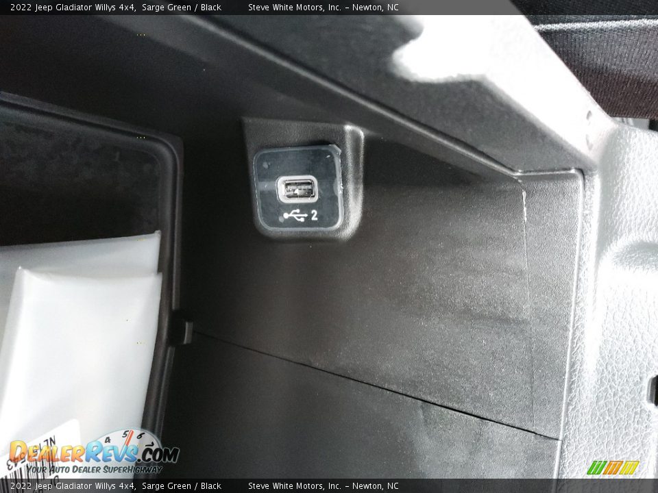 2022 Jeep Gladiator Willys 4x4 Sarge Green / Black Photo #25
