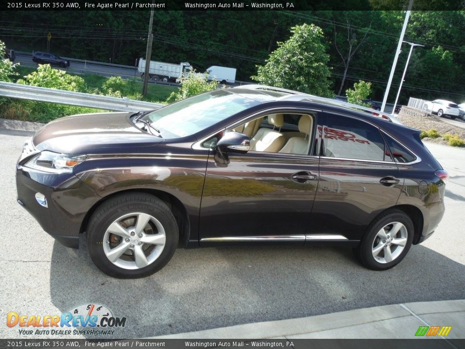 Fire Agate Pearl 2015 Lexus RX 350 AWD Photo #14