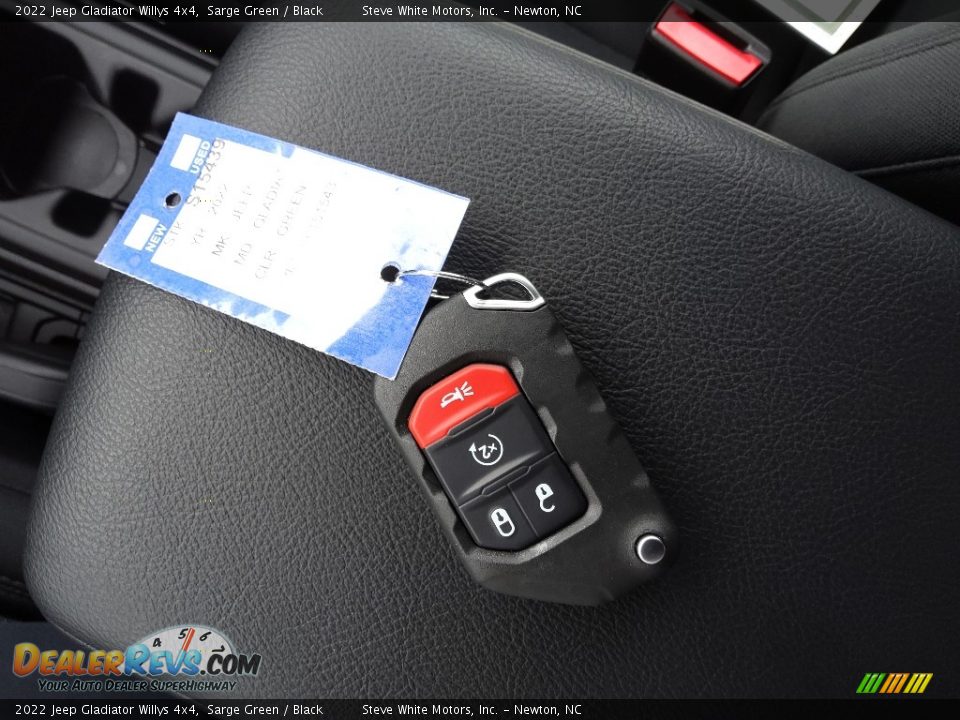 2022 Jeep Gladiator Willys 4x4 Sarge Green / Black Photo #27