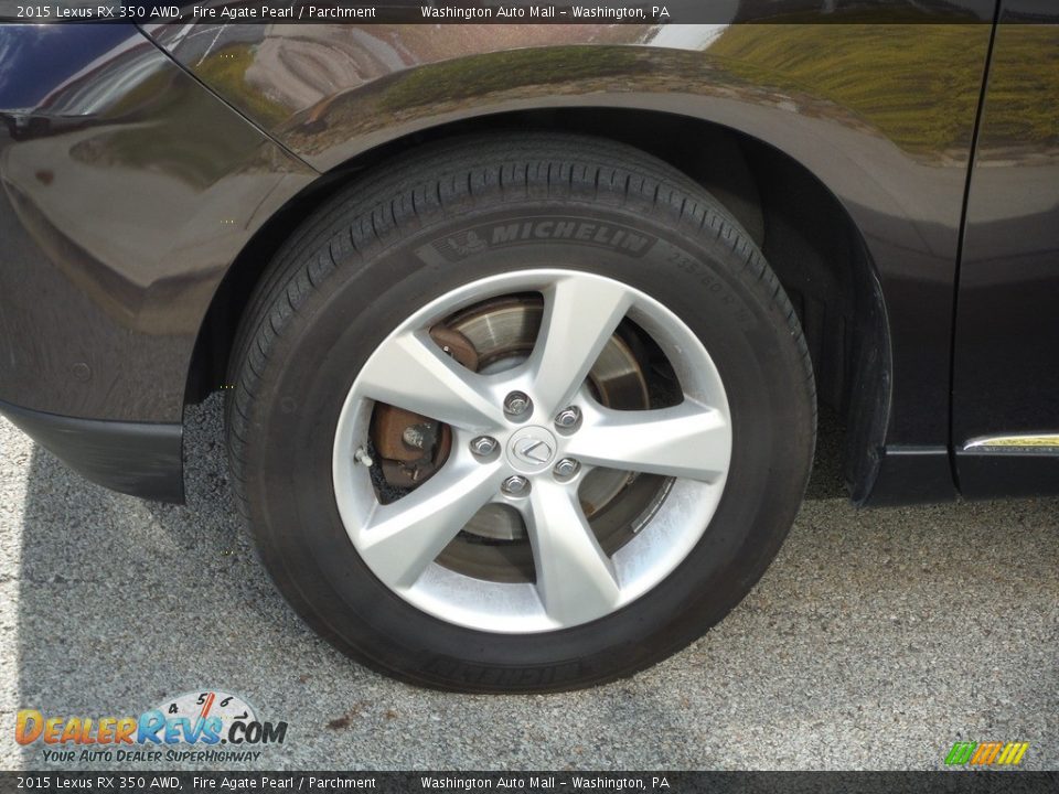 2015 Lexus RX 350 AWD Wheel Photo #16