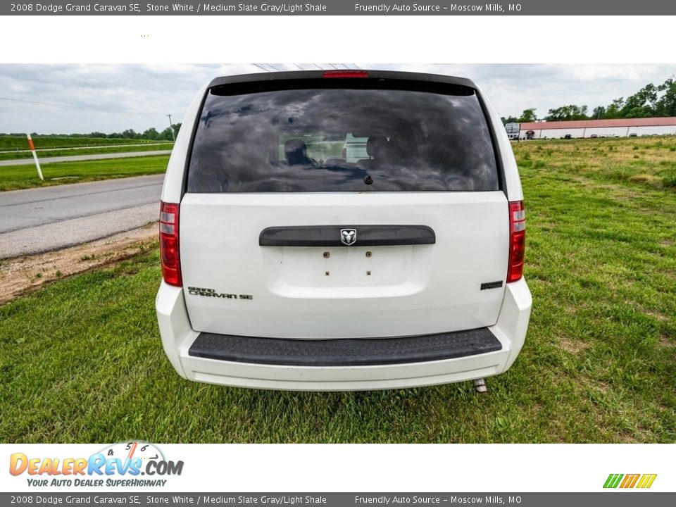 2008 Dodge Grand Caravan SE Stone White / Medium Slate Gray/Light Shale Photo #5