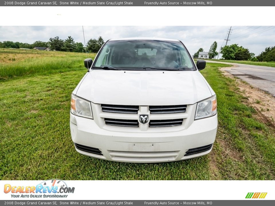 2008 Dodge Grand Caravan SE Stone White / Medium Slate Gray/Light Shale Photo #9