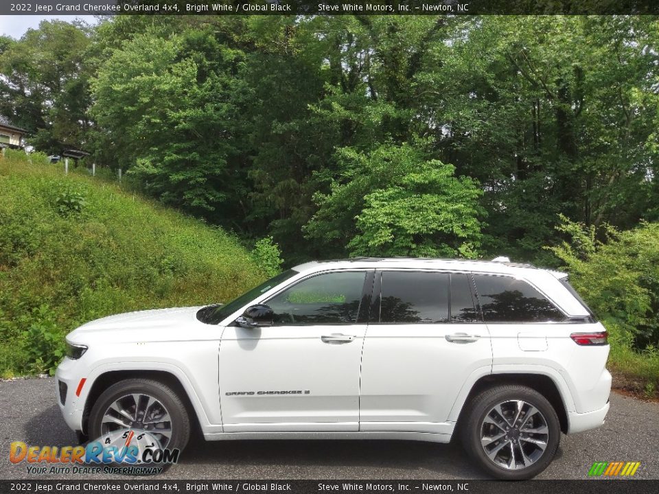 Bright White 2022 Jeep Grand Cherokee Overland 4x4 Photo #1