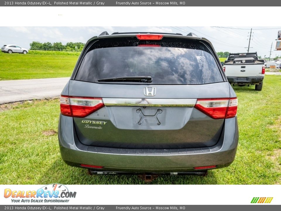 2013 Honda Odyssey EX-L Polished Metal Metallic / Gray Photo #5