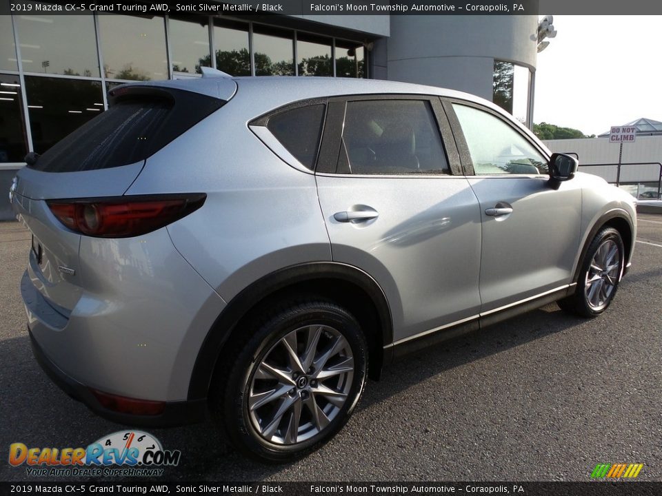 2019 Mazda CX-5 Grand Touring AWD Sonic Silver Metallic / Black Photo #2