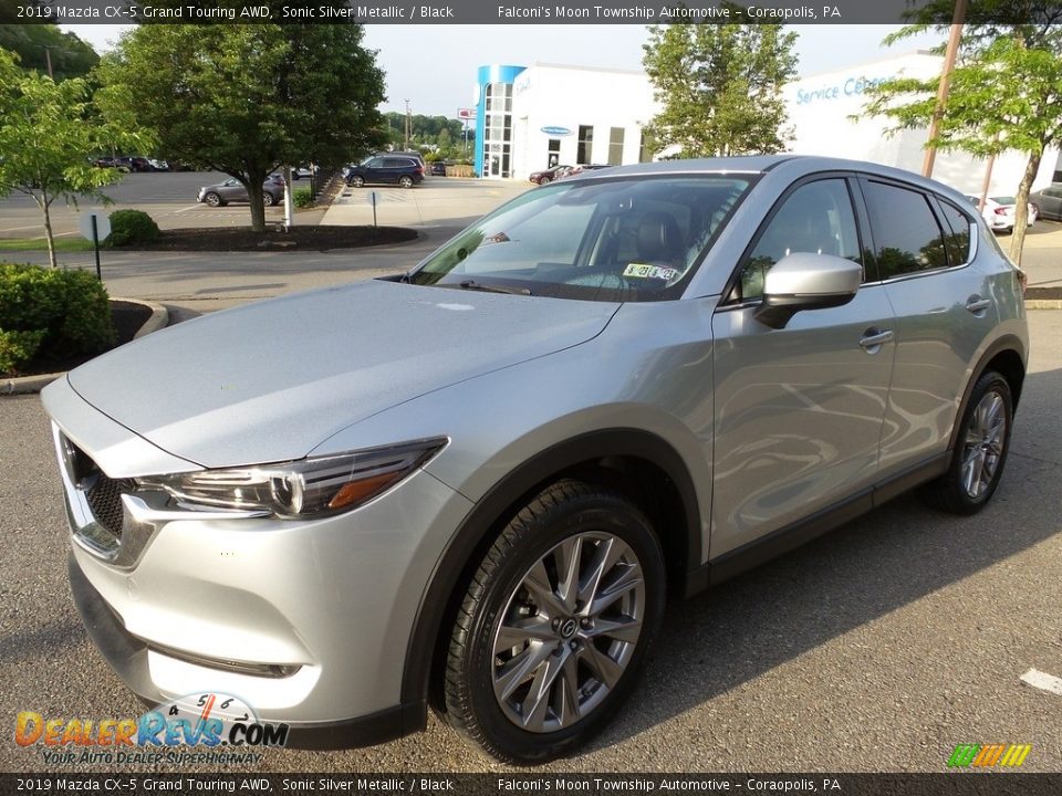 2019 Mazda CX-5 Grand Touring AWD Sonic Silver Metallic / Black Photo #7