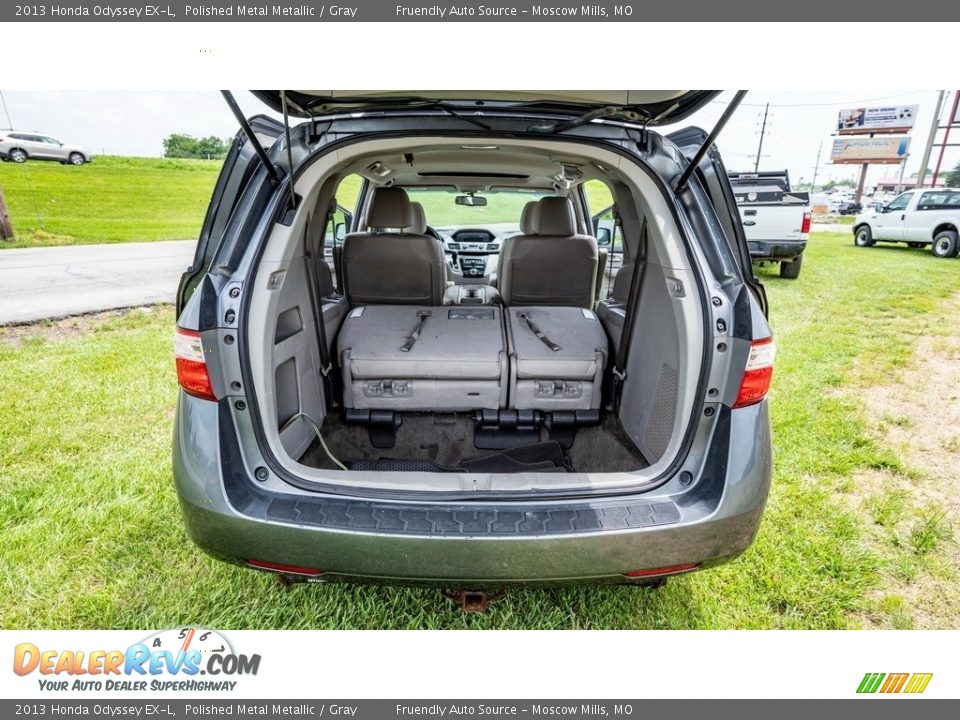 2013 Honda Odyssey EX-L Polished Metal Metallic / Gray Photo #22