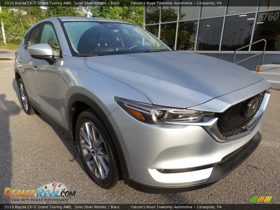 2019 Mazda CX-5 Grand Touring AWD Sonic Silver Metallic / Black Photo #9