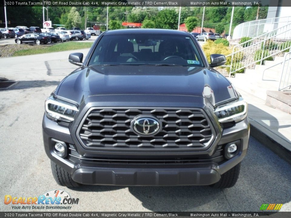 2020 Toyota Tacoma TRD Off Road Double Cab 4x4 Magnetic Gray Metallic / TRD Cement/Black Photo #11