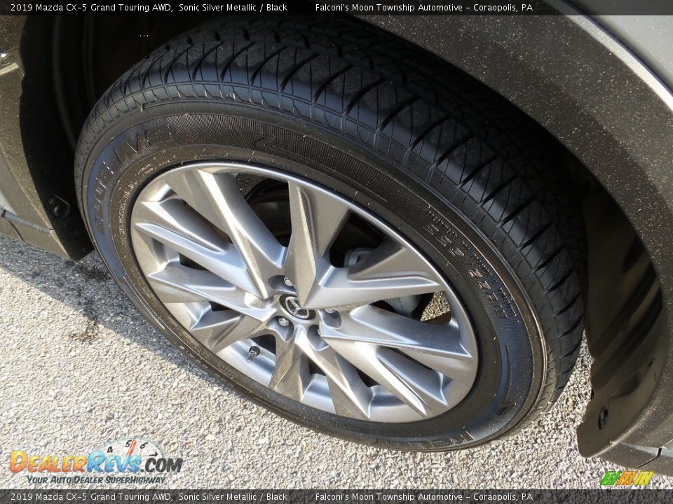 2019 Mazda CX-5 Grand Touring AWD Sonic Silver Metallic / Black Photo #10