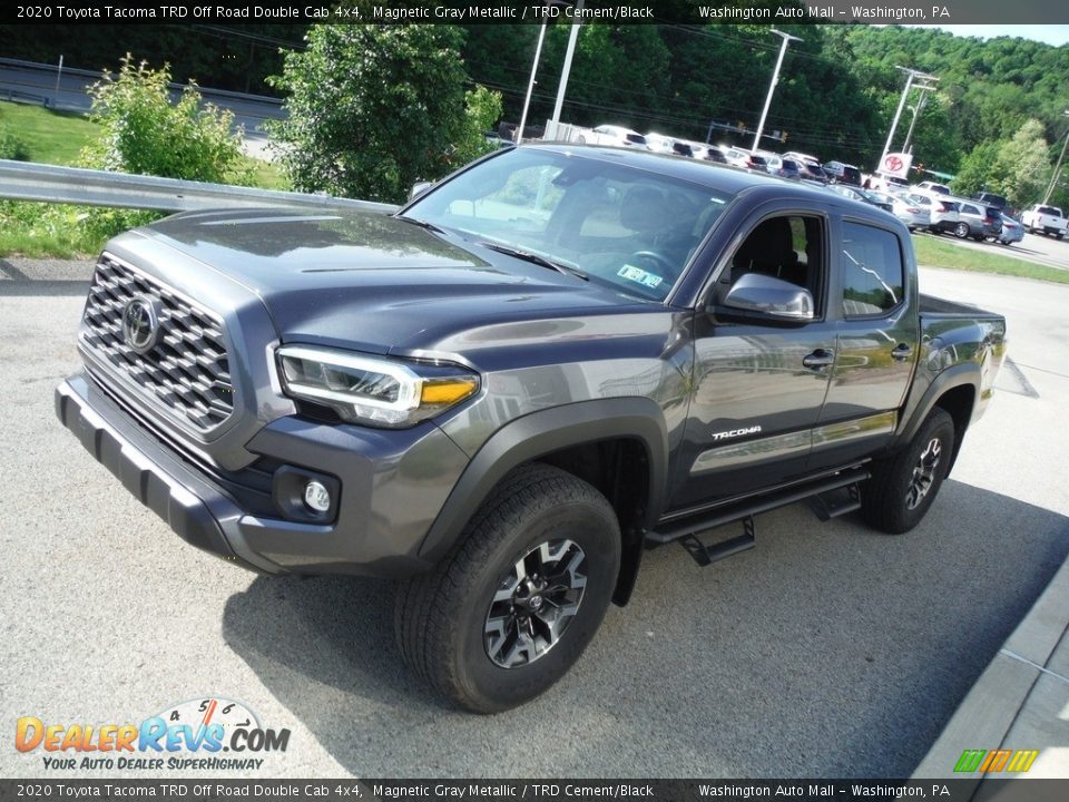 2020 Toyota Tacoma TRD Off Road Double Cab 4x4 Magnetic Gray Metallic / TRD Cement/Black Photo #12