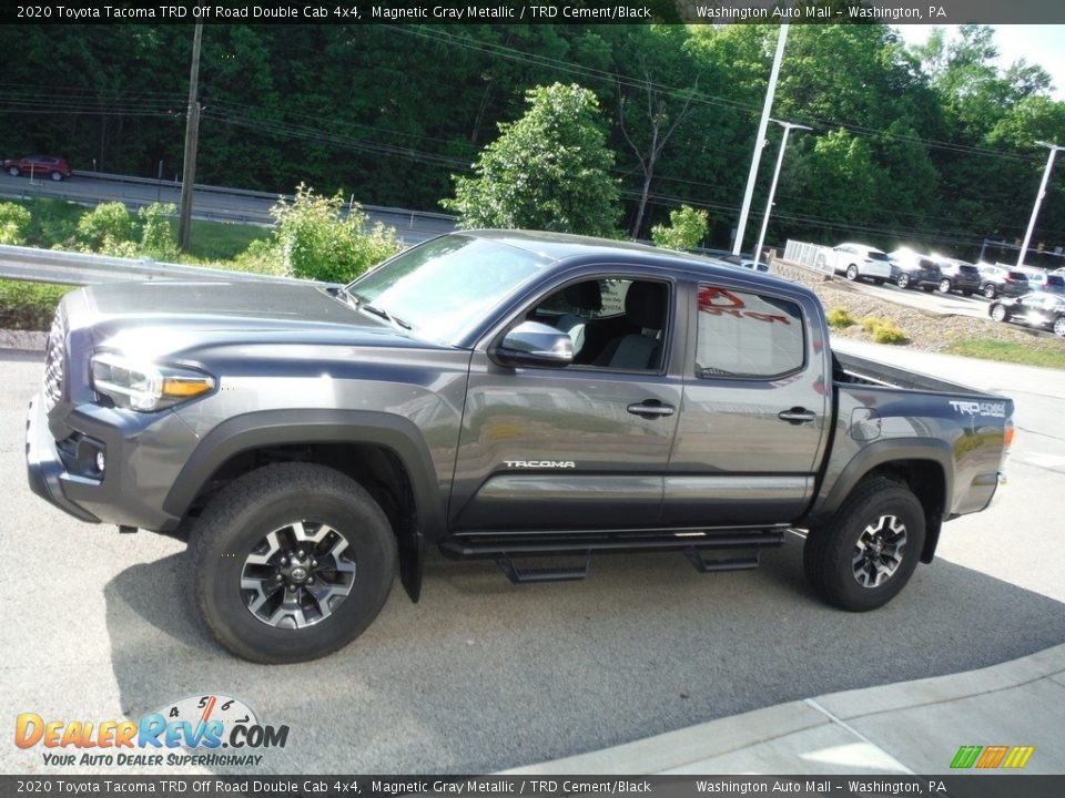 2020 Toyota Tacoma TRD Off Road Double Cab 4x4 Magnetic Gray Metallic / TRD Cement/Black Photo #13