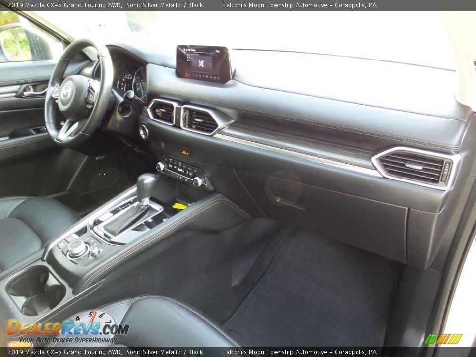 2019 Mazda CX-5 Grand Touring AWD Sonic Silver Metallic / Black Photo #12