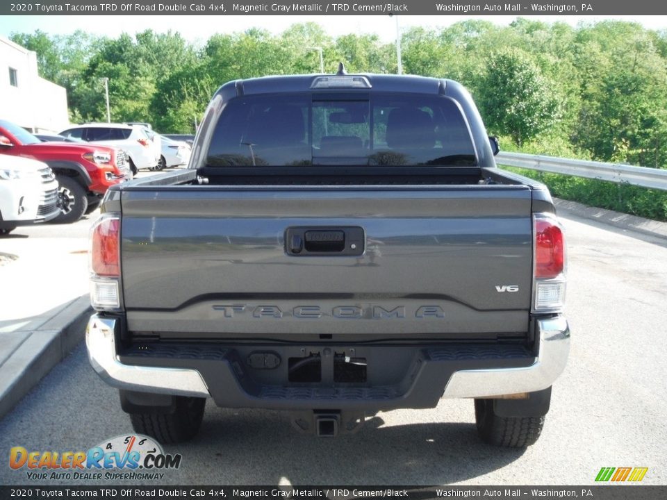 2020 Toyota Tacoma TRD Off Road Double Cab 4x4 Magnetic Gray Metallic / TRD Cement/Black Photo #15
