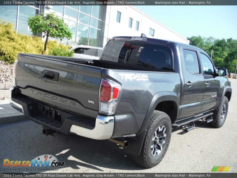 2020 Toyota Tacoma TRD Off Road Double Cab 4x4 Magnetic Gray Metallic / TRD Cement/Black Photo #16
