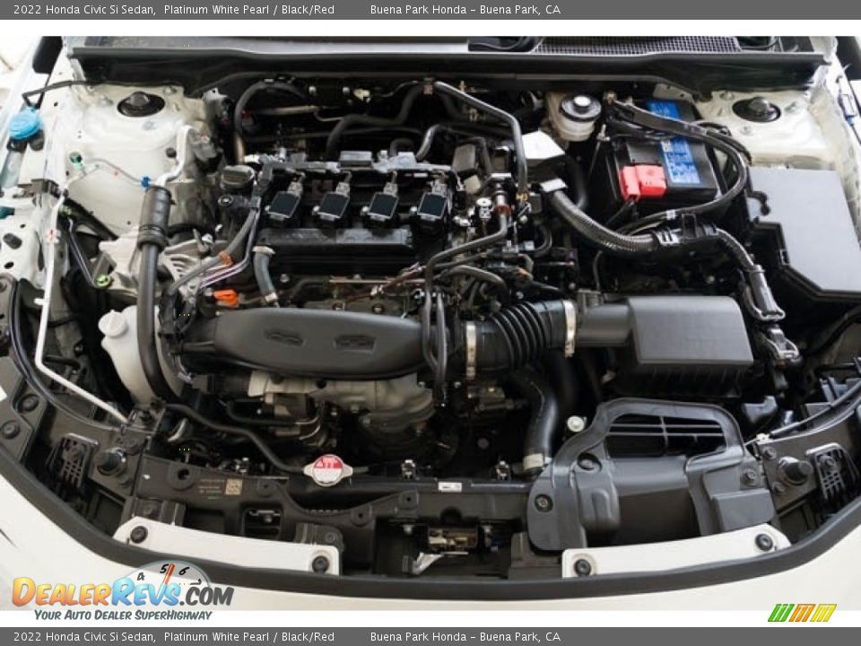 2022 Honda Civic Si Sedan 1.5 Liter Turbocharged DOHC 16-Valve VTEC 4 Cylinder Engine Photo #9