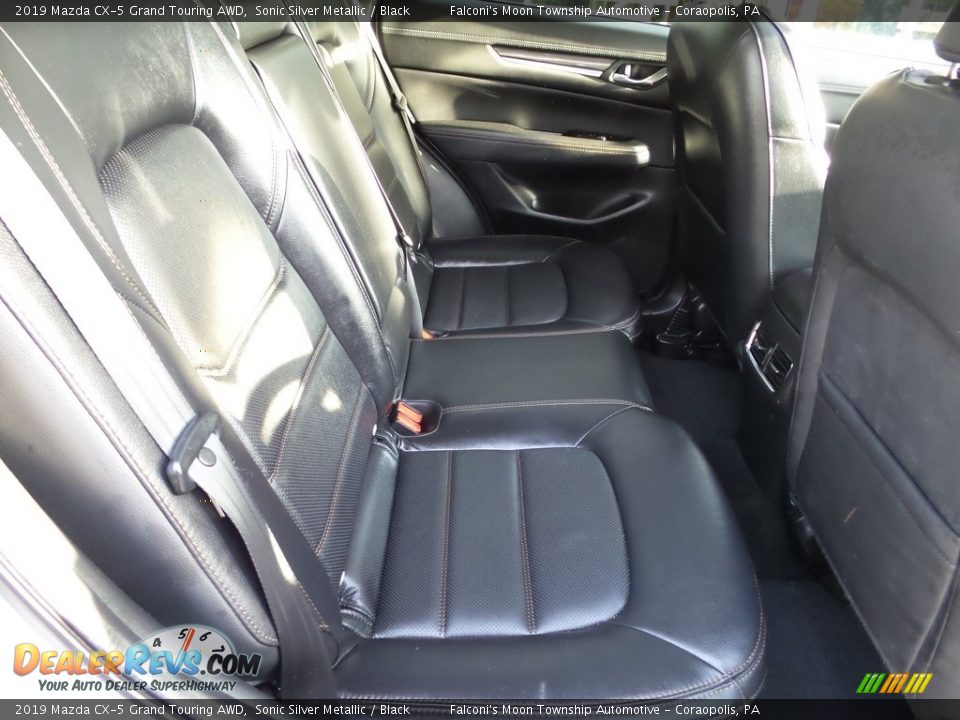 2019 Mazda CX-5 Grand Touring AWD Sonic Silver Metallic / Black Photo #17