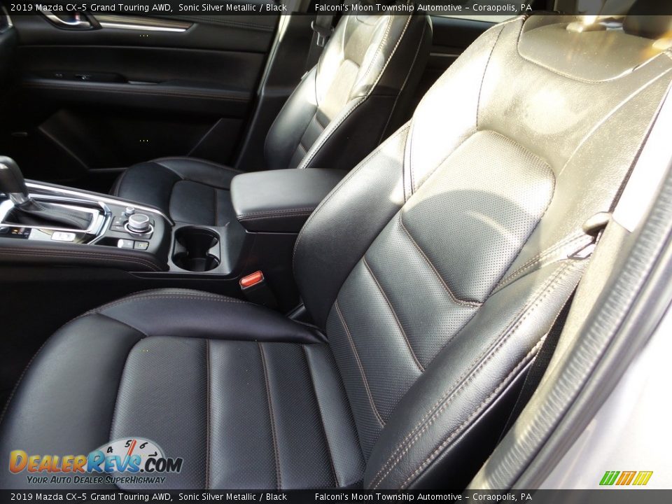 2019 Mazda CX-5 Grand Touring AWD Sonic Silver Metallic / Black Photo #18