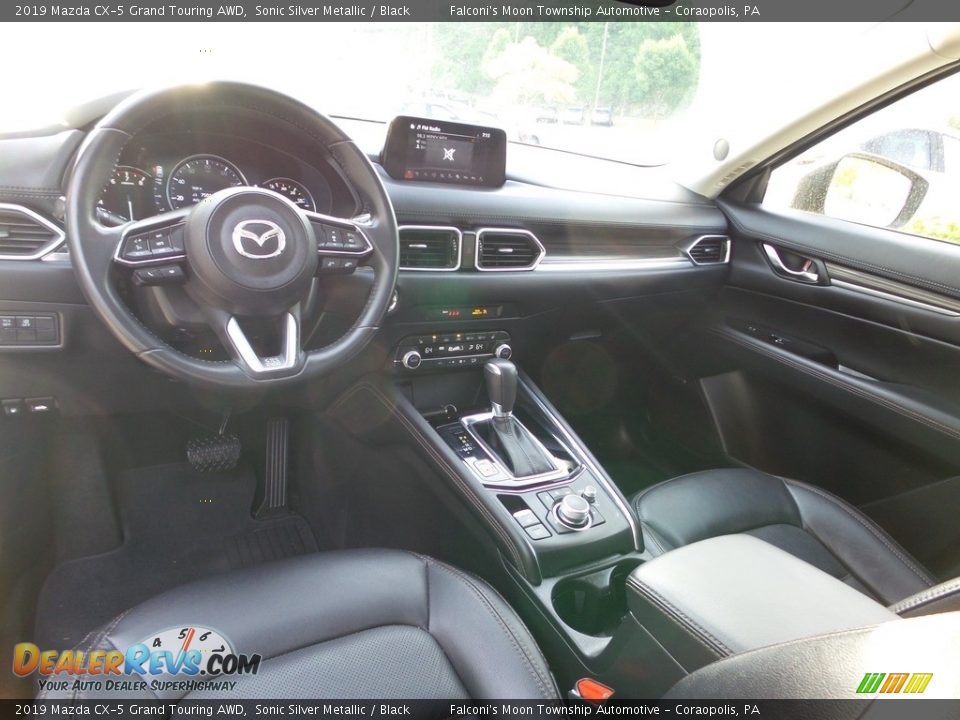 2019 Mazda CX-5 Grand Touring AWD Sonic Silver Metallic / Black Photo #21