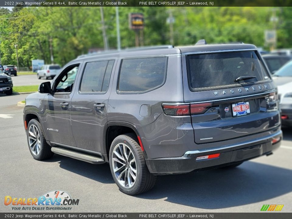 2022 Jeep Wagoneer Series II 4x4 Baltic Gray Metallic / Global Black Photo #4