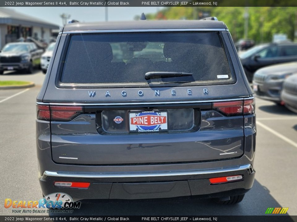 2022 Jeep Wagoneer Series II 4x4 Baltic Gray Metallic / Global Black Photo #5