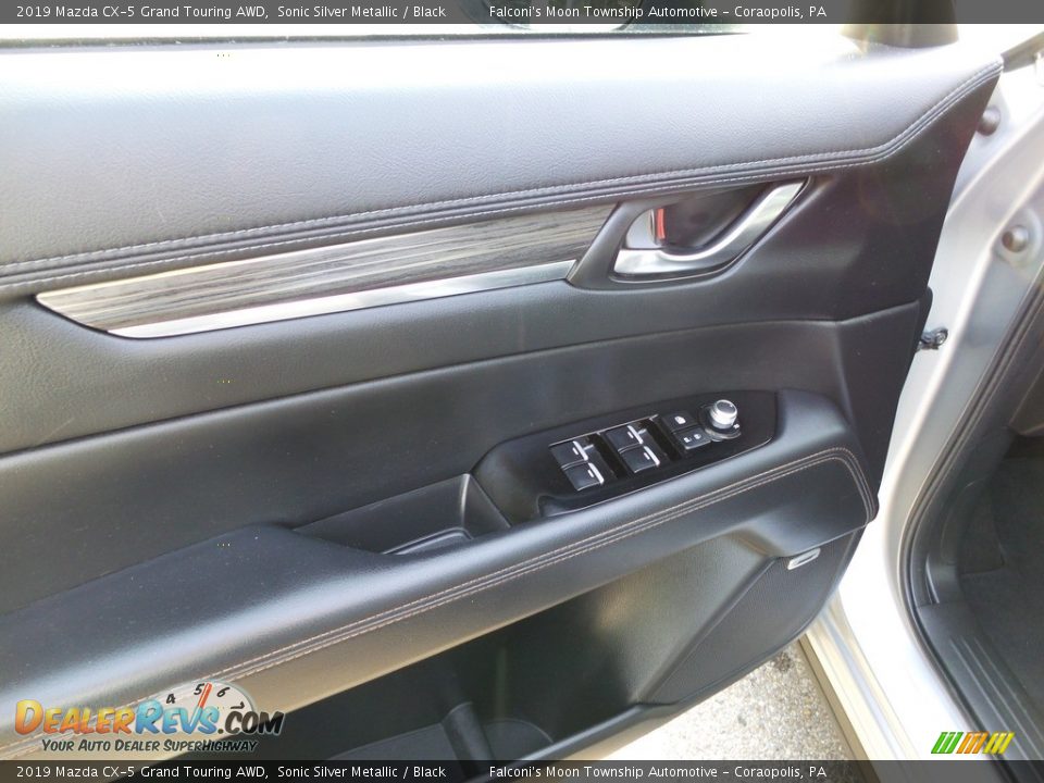 2019 Mazda CX-5 Grand Touring AWD Sonic Silver Metallic / Black Photo #23