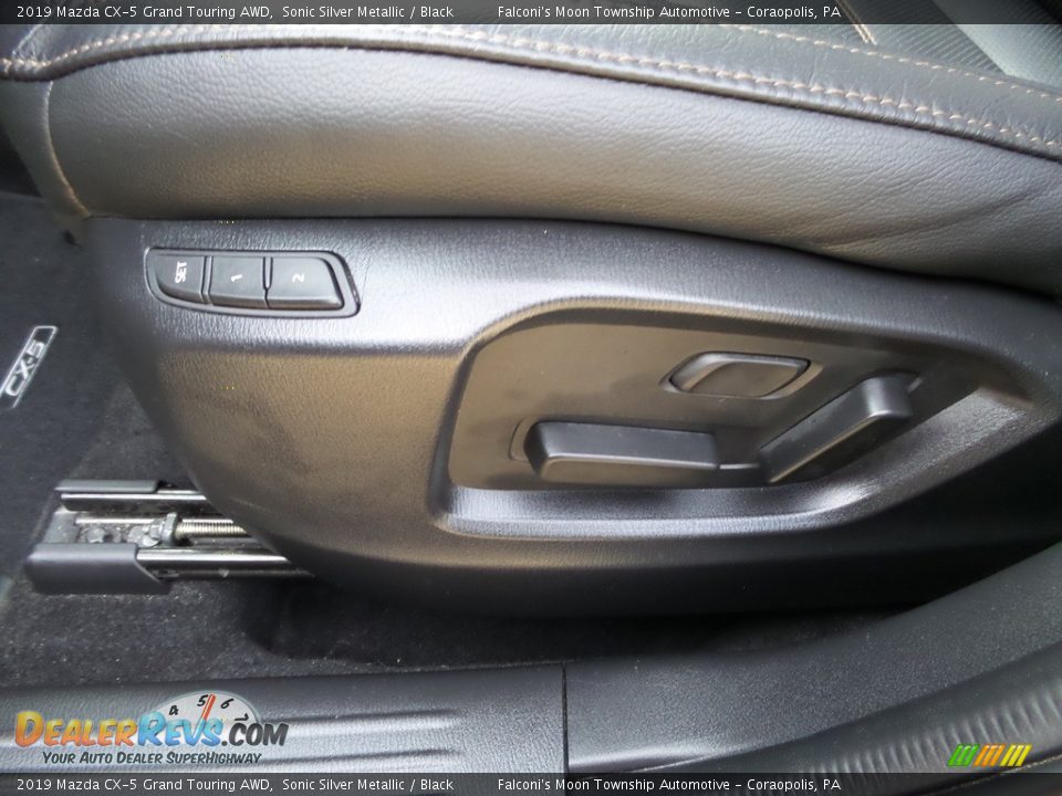 2019 Mazda CX-5 Grand Touring AWD Sonic Silver Metallic / Black Photo #24